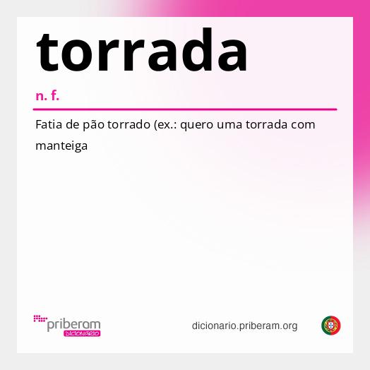Significado de torrada